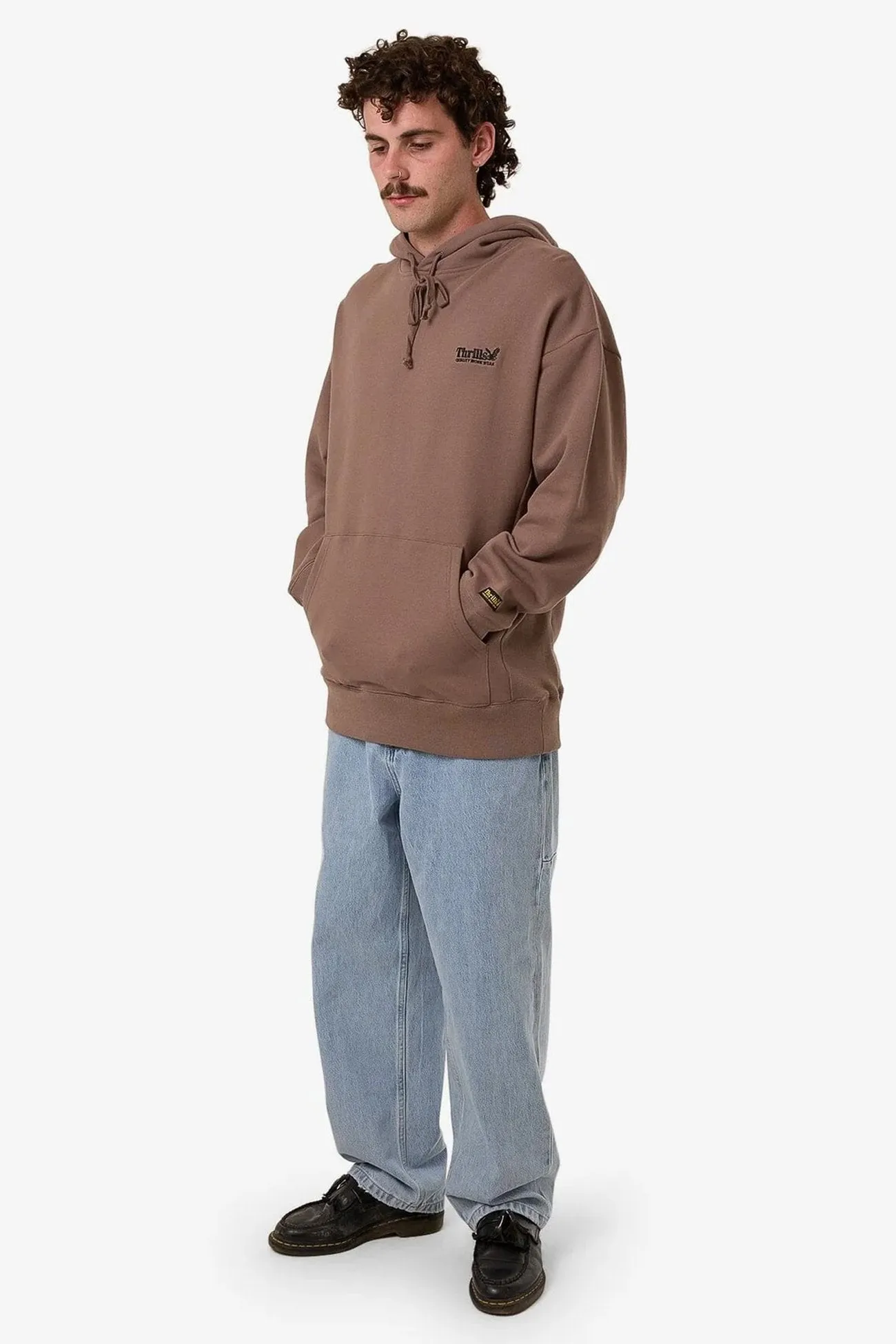 Bright Hue Thrills Union Slouch Pull On Hood Falcon