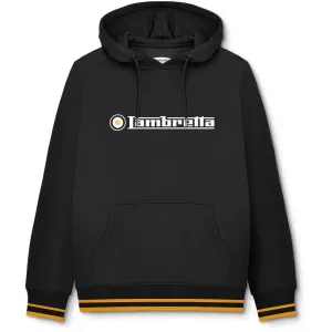 Lambretta Mens Logo Hoodie Drawstring