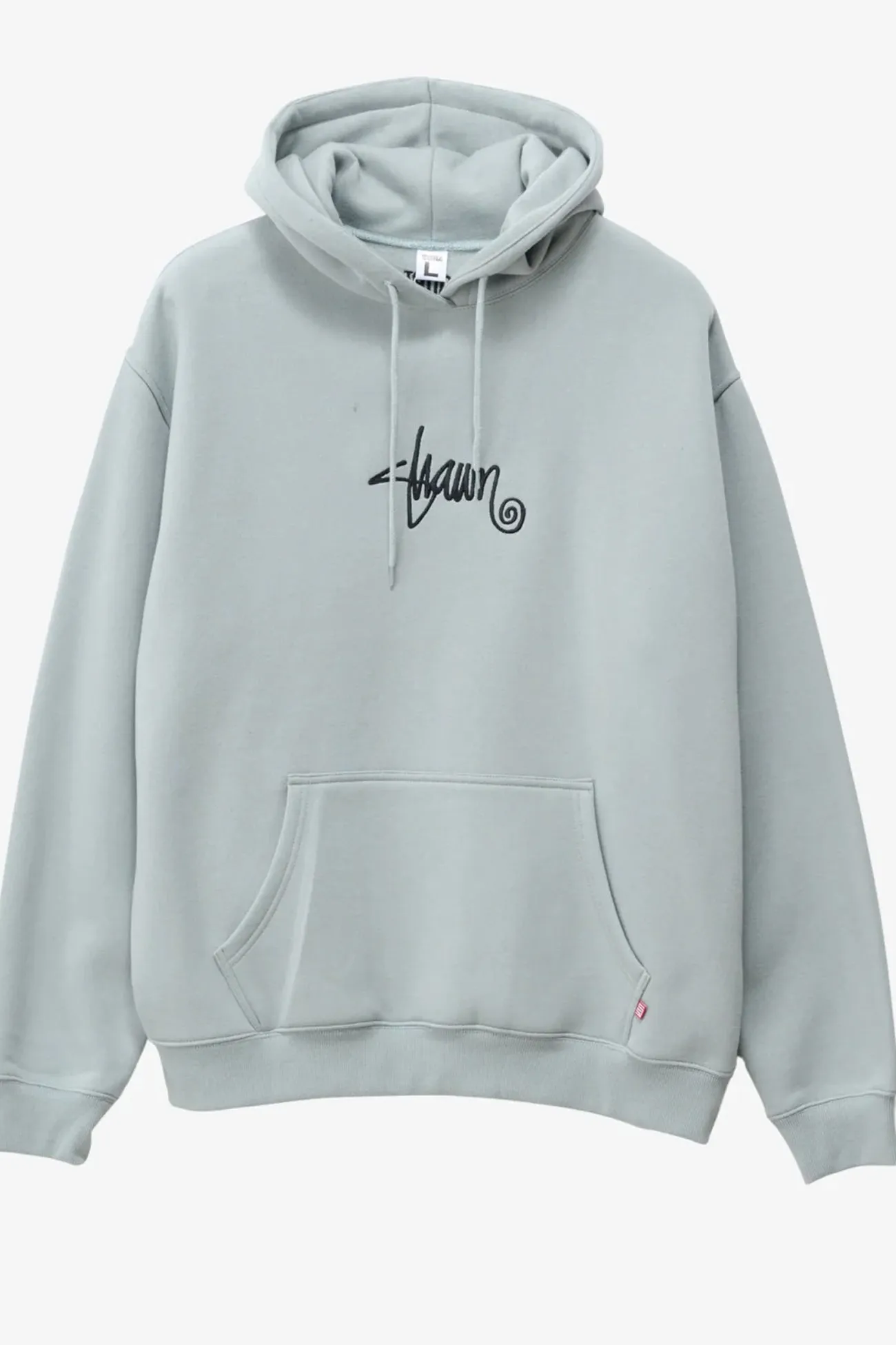 Small Stock Hood Blue Grey appropriate for weekdays Cozy Chic