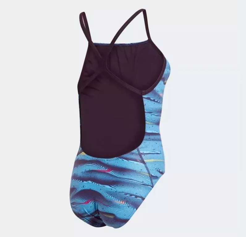 Perfectly Fitted Seamless Pocket Design Fitness Parley Infinitex 1PC All Over Print Legend Ink/ Dark Blue