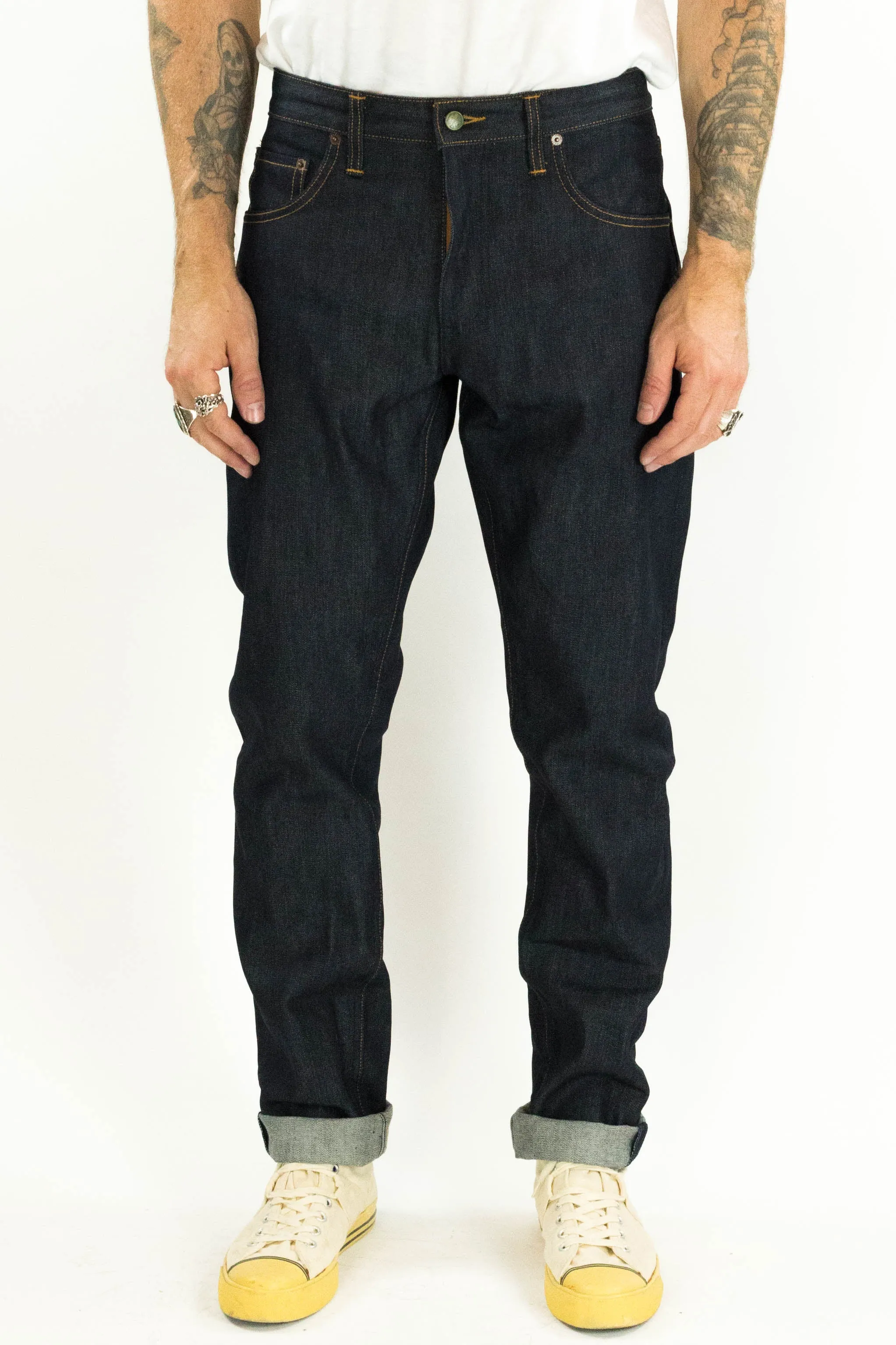 Atlas 13 oz Cone White Oak Zipper fly American Classic (size down - running plus one in the waist) Comfy Home Comfort Weekend Getaway Non Stretch Denim