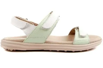 Sandbaggers: Women's Golf Sandals - Lola Mint Comfort Drive