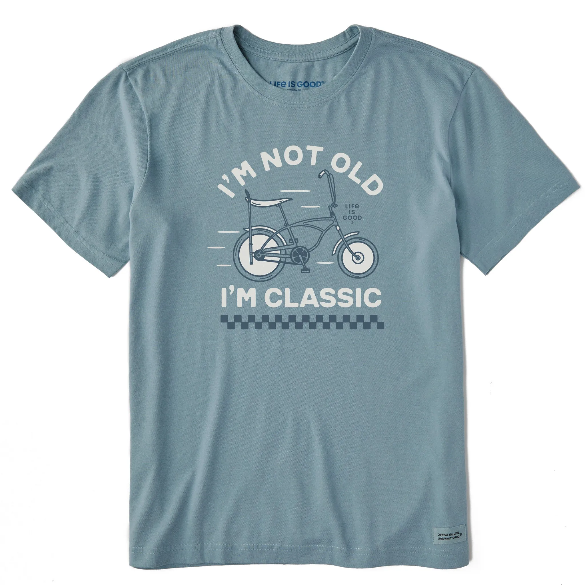 Men's I'm Not Old I'm Classic Sting Ray Short Sleeve Crusher Tee Universal Silhouette