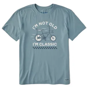 Men's I'm Not Old I'm Classic Sting Ray Short Sleeve Crusher Tee Timeless Style