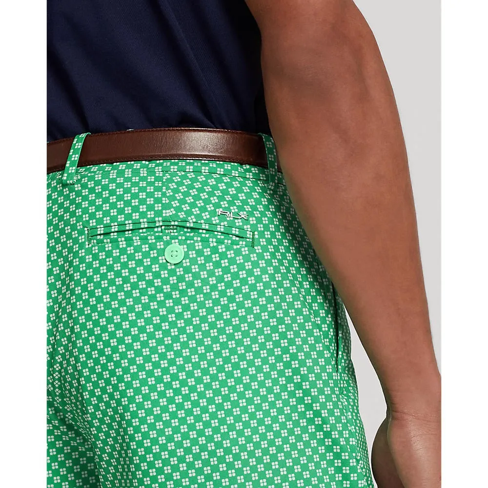RLX Ralph Lauren Athletic Stretch Printed Golf Shorts - Vineyard Key West Geo Functional Fit