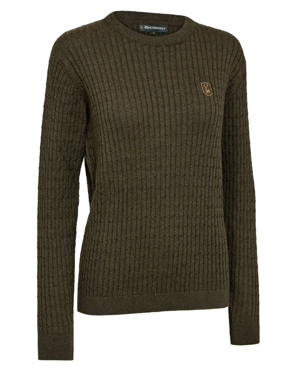 Deerhunter Lady Harrington Cable Knit Sweater Evening Stroll