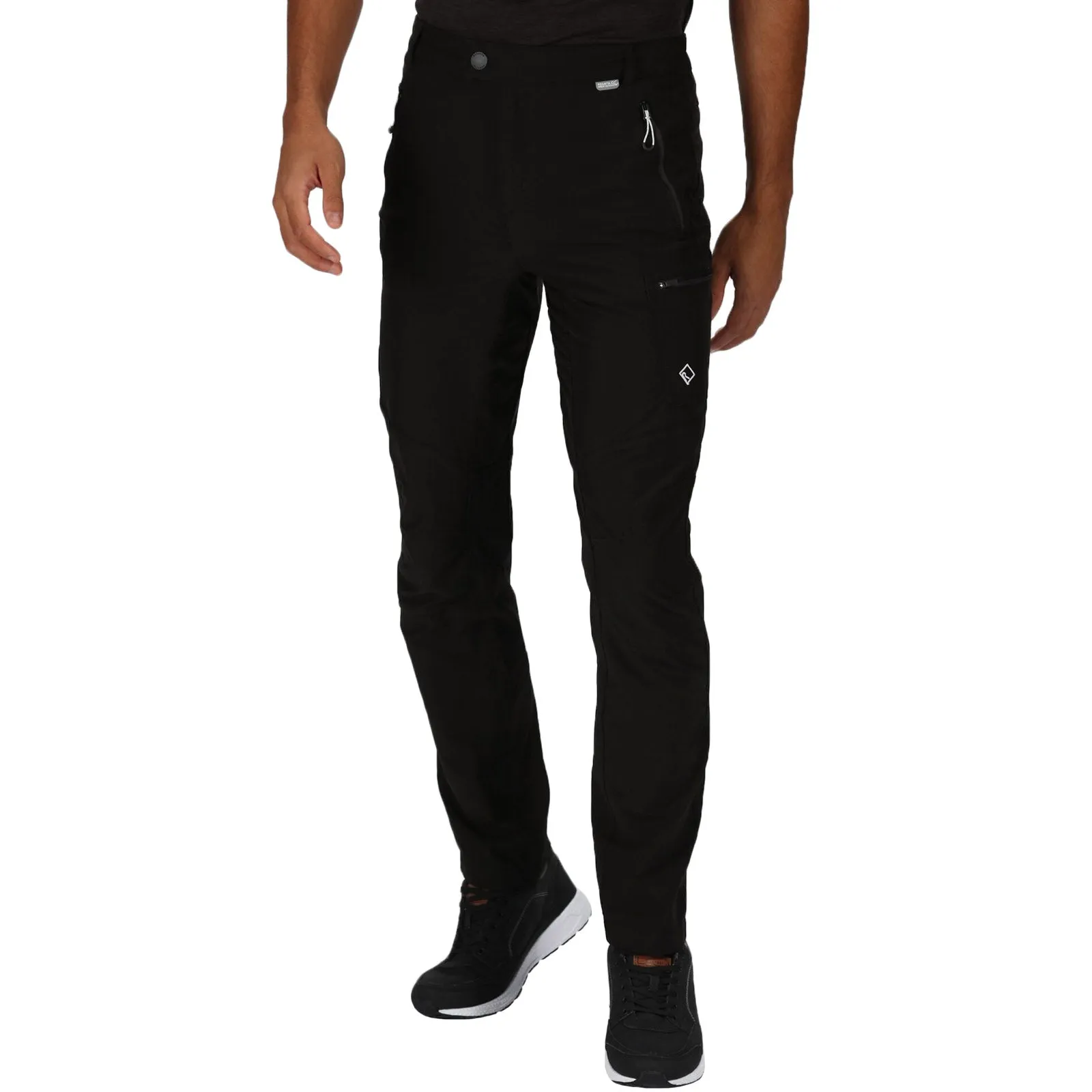 Regatta Mens Highton Water-Repellent UPF 40  Walking Trousers Indoor Comfort Odor Control Technology