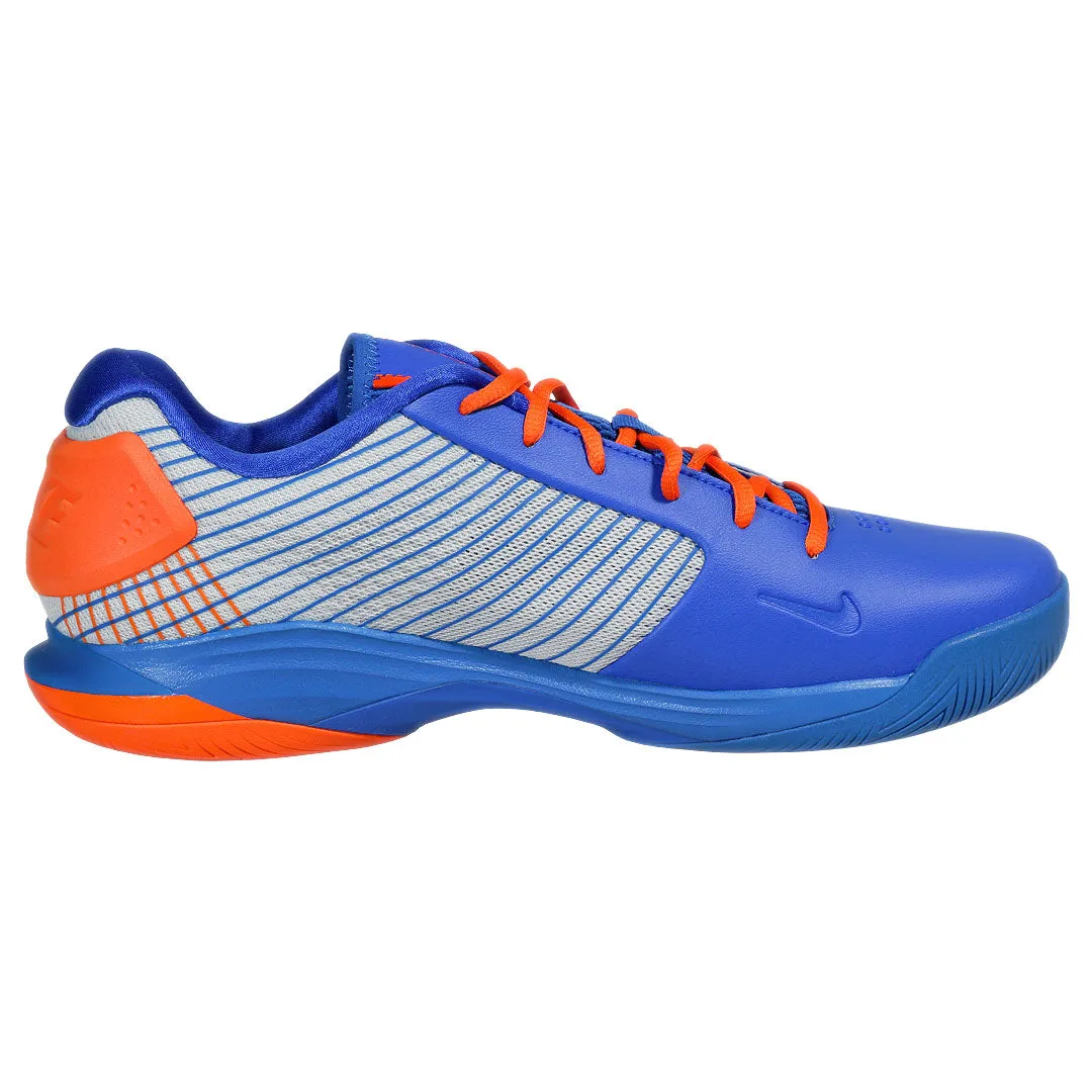 Nike Men's Air Zoom Vapor 12 Hypersmash - Racer Blue/Safety Orange Shock Resistance Tapered Heel Collar