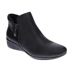 Mud Resistant Urban Commute Revere Women's Damascus Bootie Wide Black
