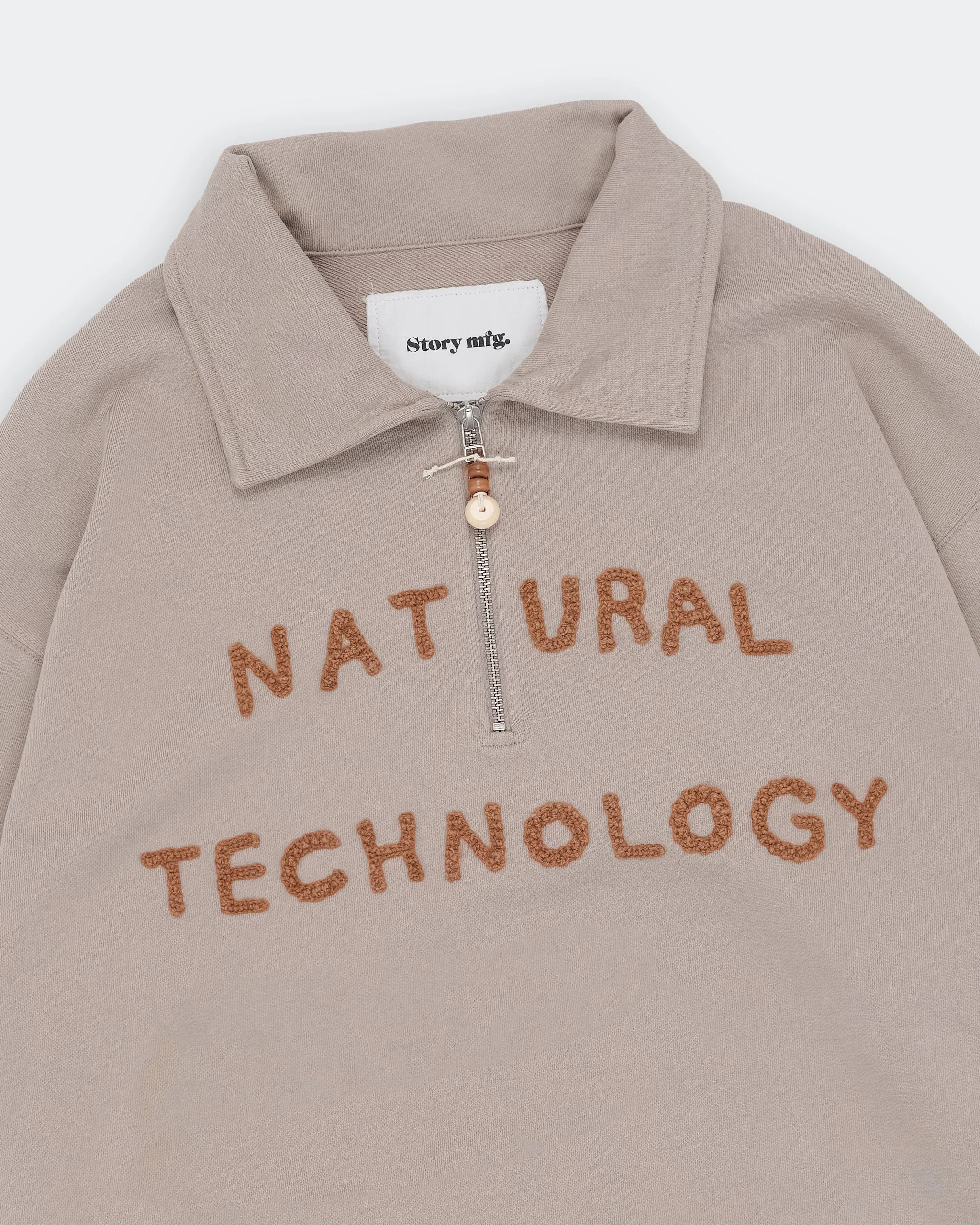 Geo Pullover - Grey Warm Layers Fashion Relaxed