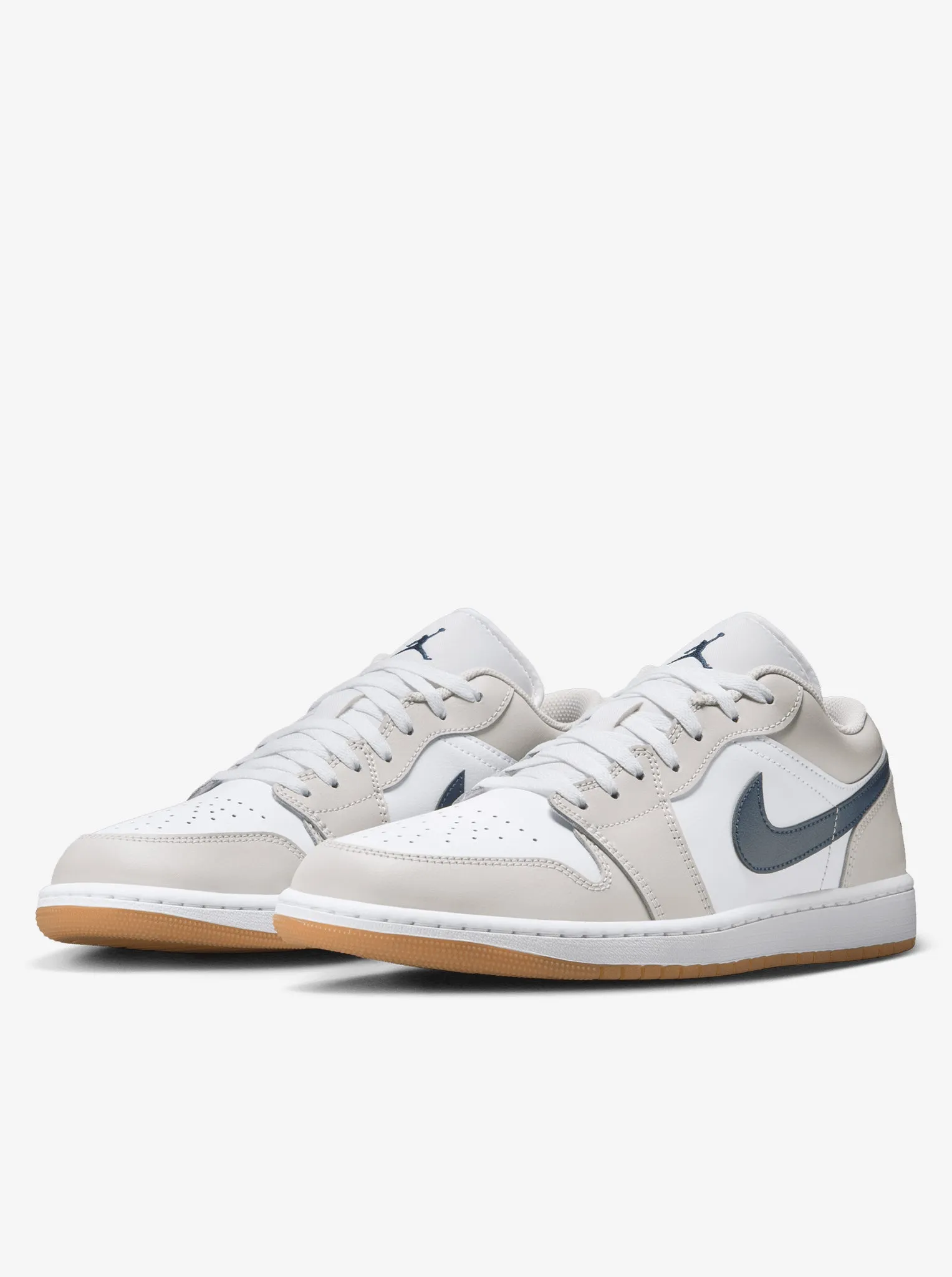 Neutral Glow Mono Style Air Jordan 1 Low Mens