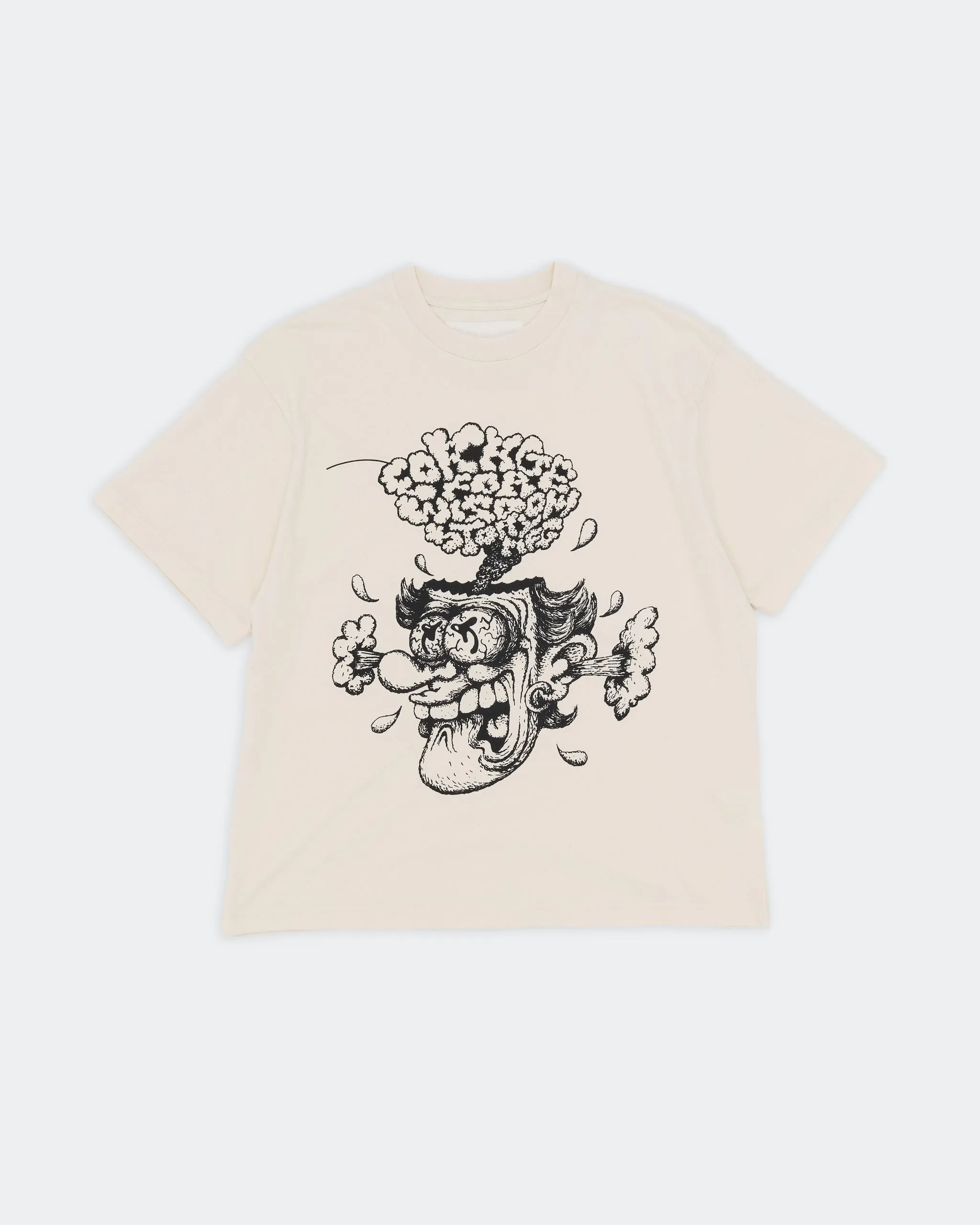 Textured Surface Grateful Tee SS - Forage Brain