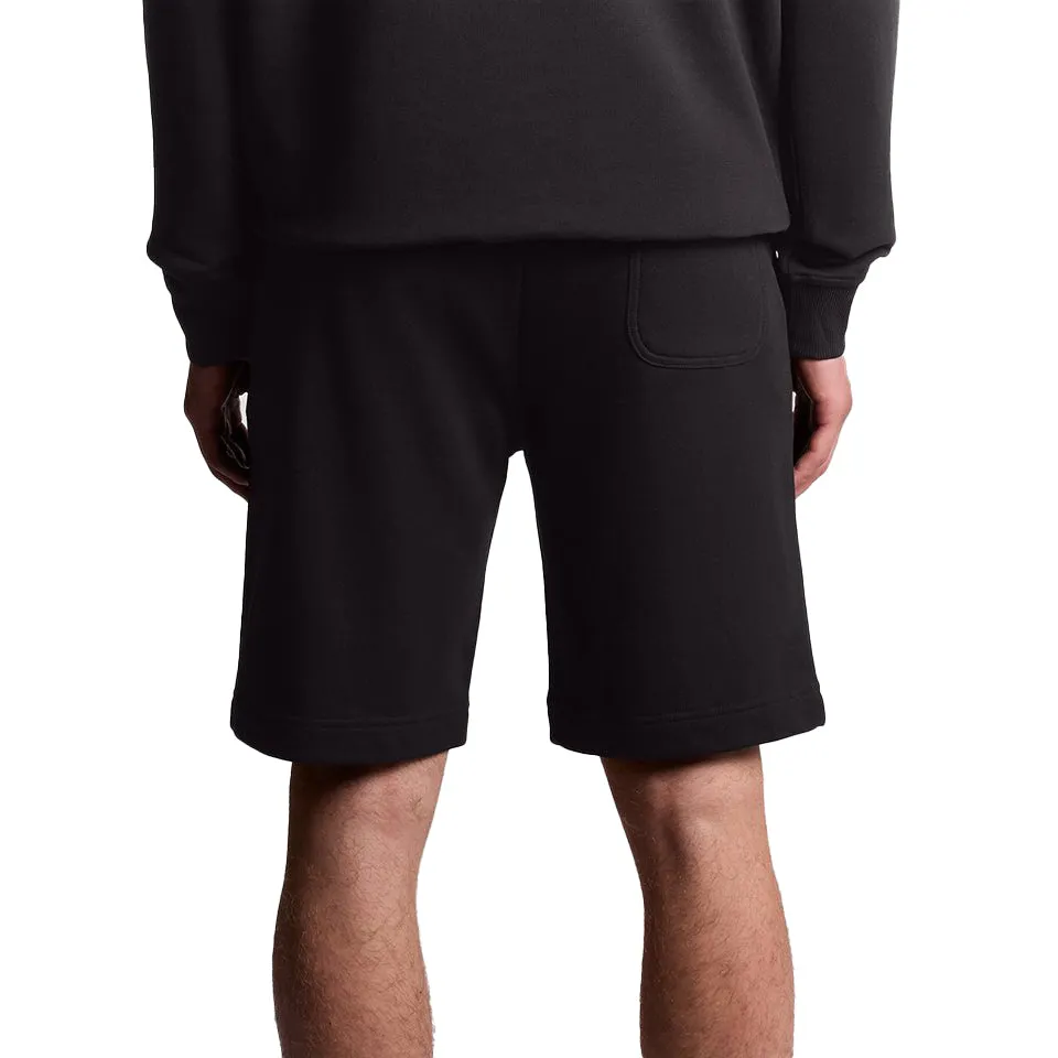 Sweat Wicking Lining Double Layered Reinforcement Lyle & Scott Sweat Golf Shorts - Jet Black