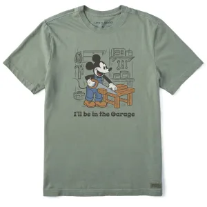 Minimalist fashion futuristic Men's I'll Be in the Garage Willie Short Sleeve Tee