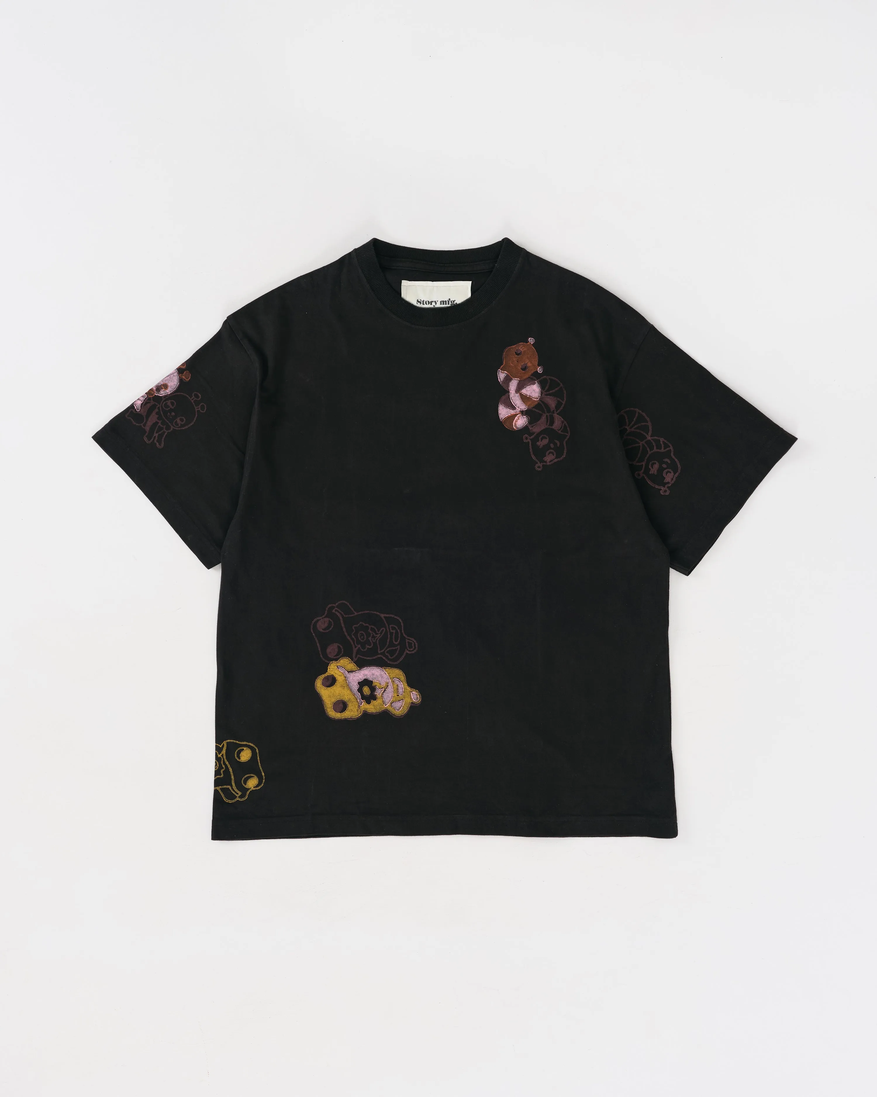 Grateful Tee SS - Black Earth Trip Spiral Holiday Outfit Quick Dry Wear Fit