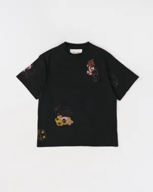 Grateful Tee SS - Black Earth Trip Spiral Holiday Outfit Quick Dry Wear Fit