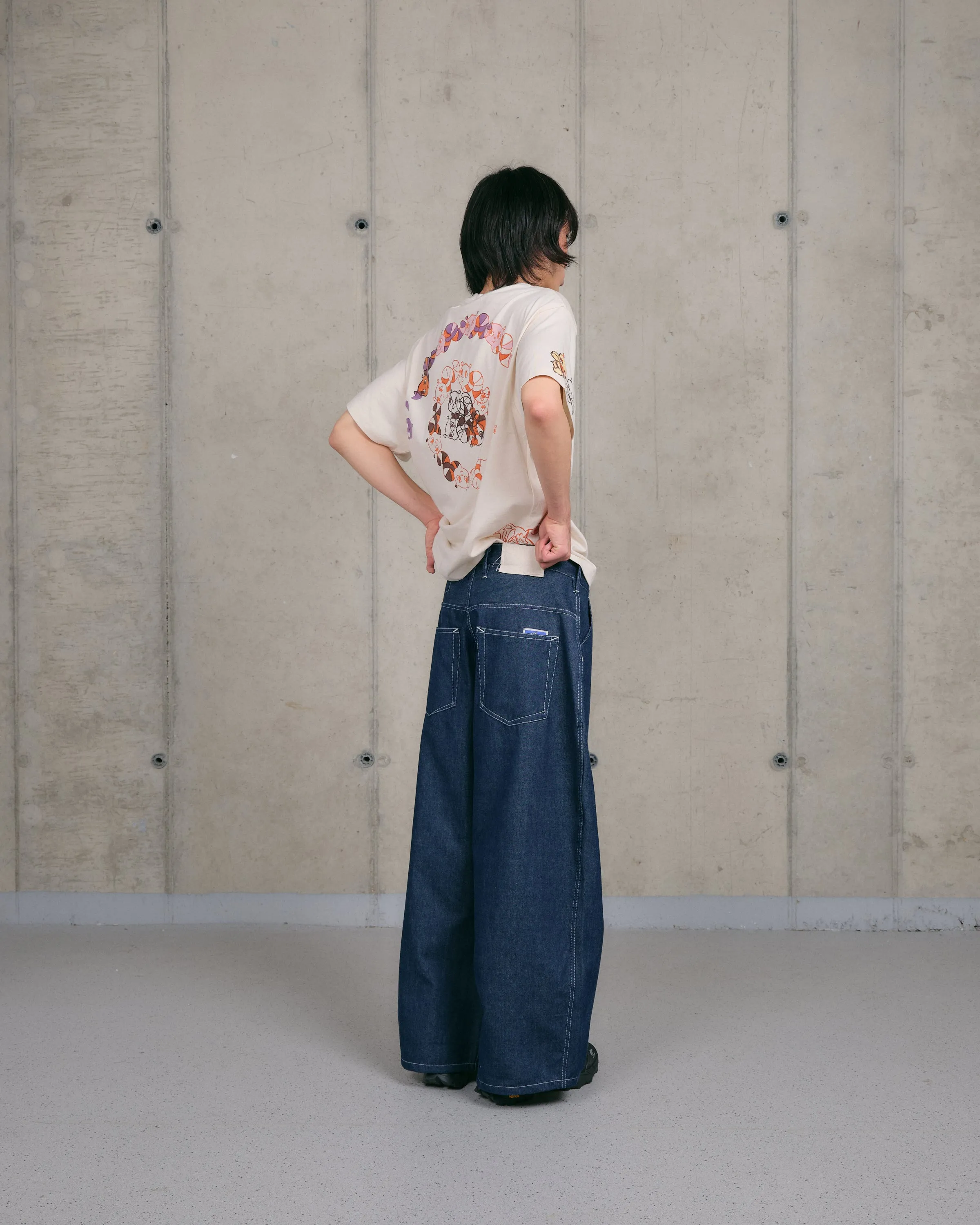 Grateful Tee SS - Ecru Earth Trip Spiral Casual Style