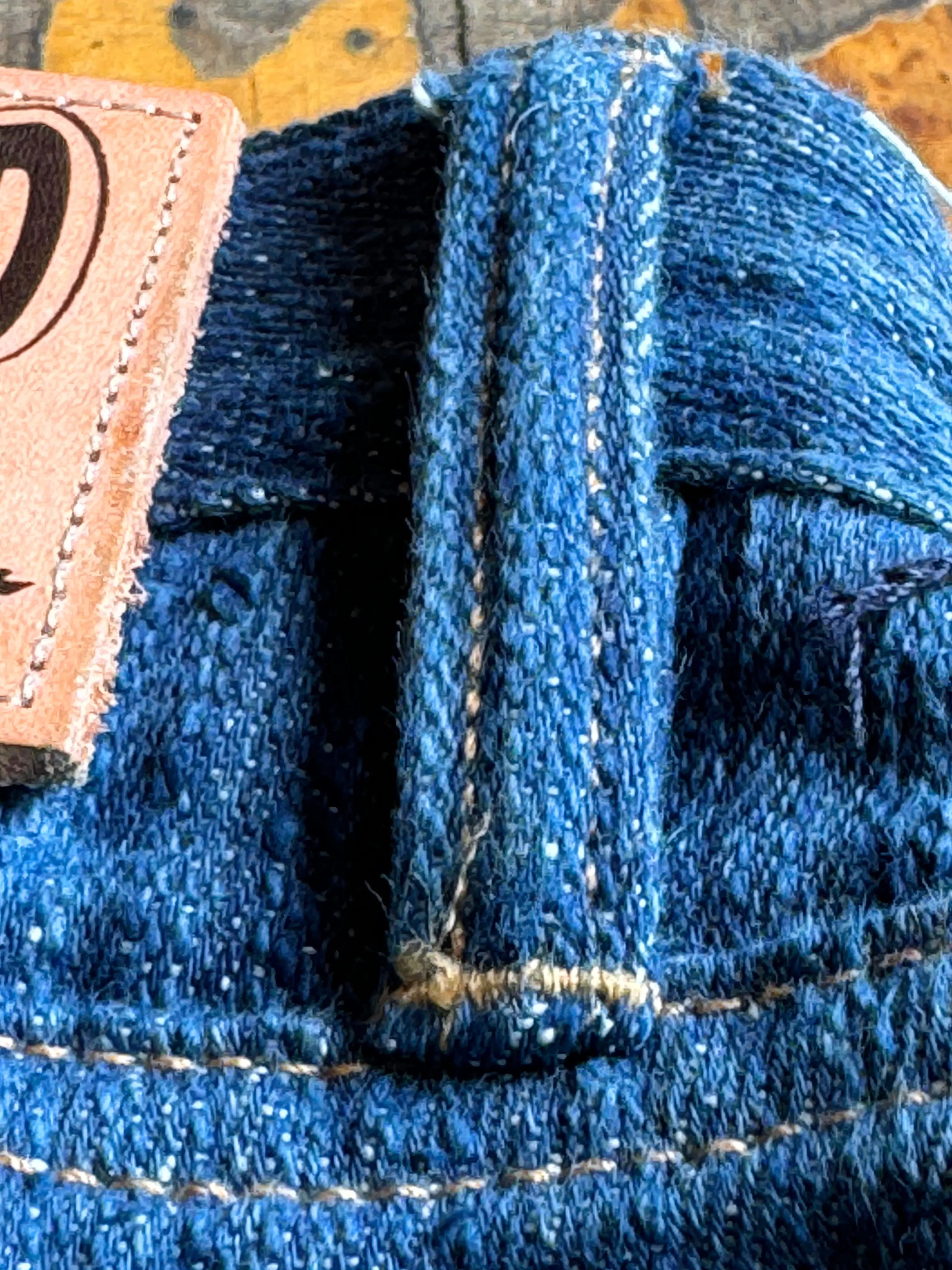 Greaser 12 oz Handloom Natural Indigo Dyed Denim Neutral Style Quick Wash