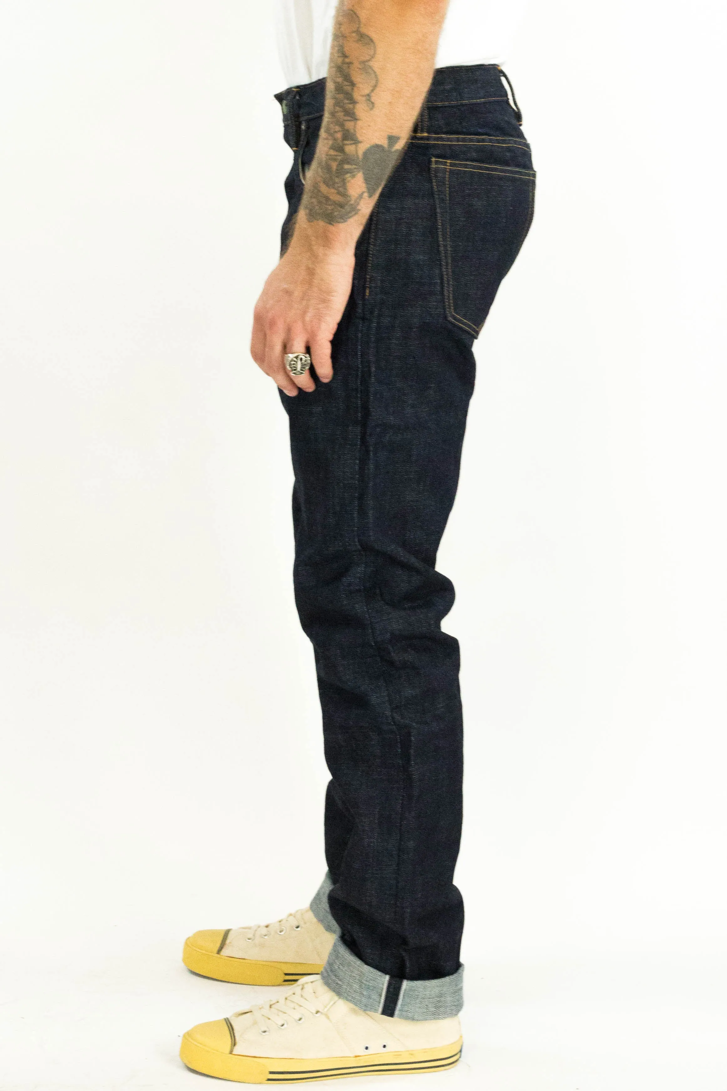 Classic Wear Street Fashion Greaser 18 oz Slub Indigo Collect Mills