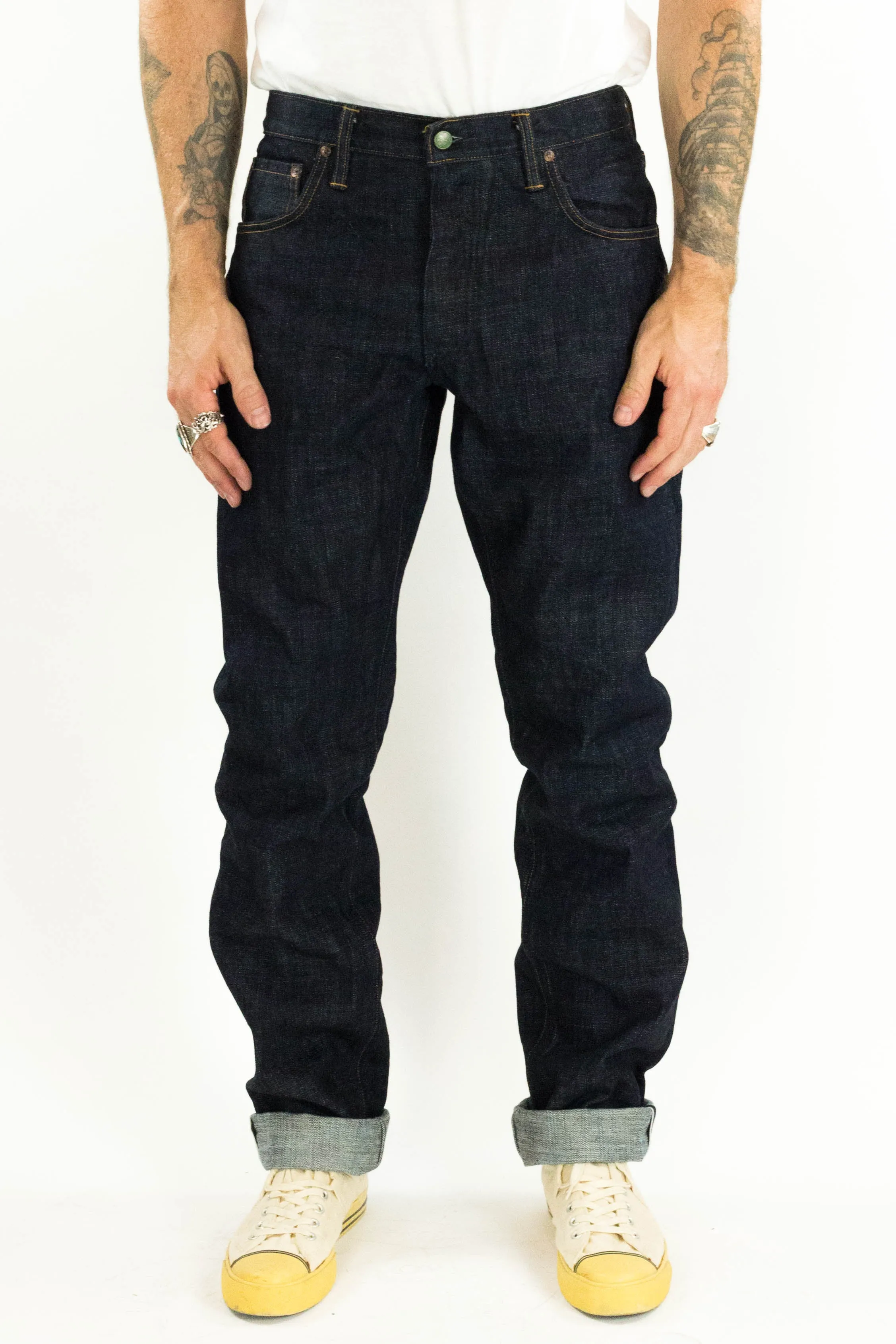 Greaser 18 oz Slub Indigo Collect Mills Season Ready