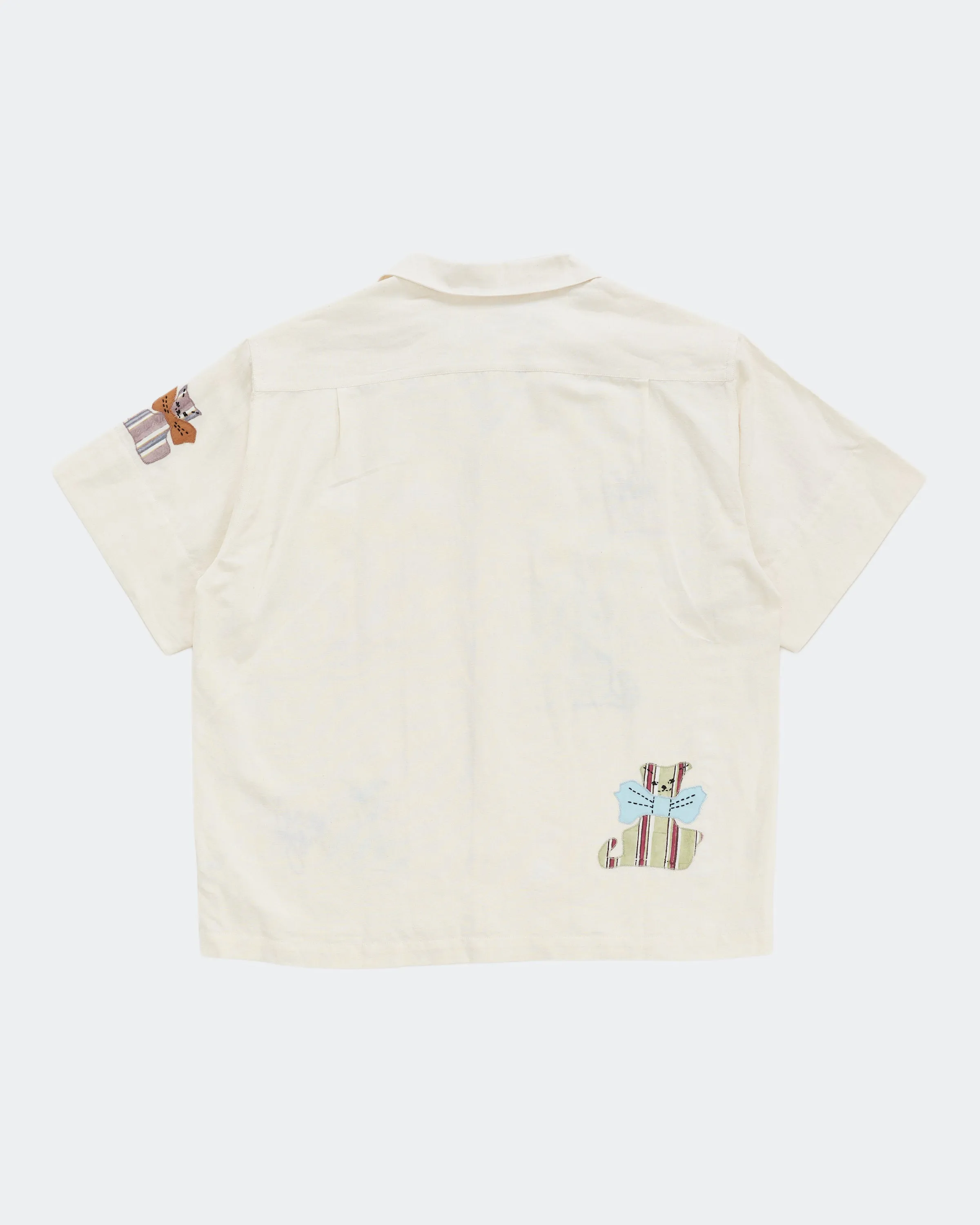 Greetings Shirt SS - Ecru Tales Holiday Outfit