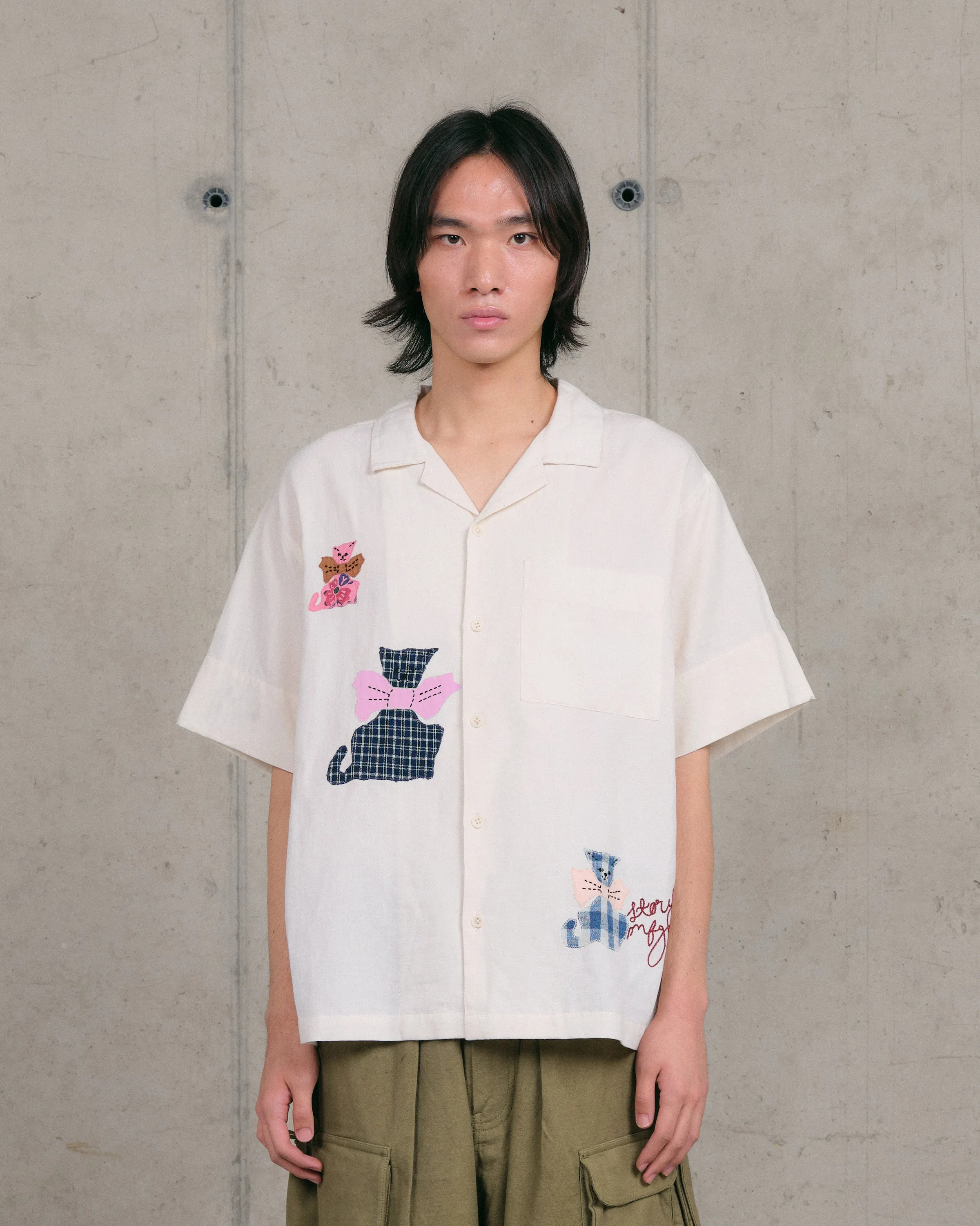 Greetings Shirt SS - Ecru Tales Quick Comfort Fit Running Speed