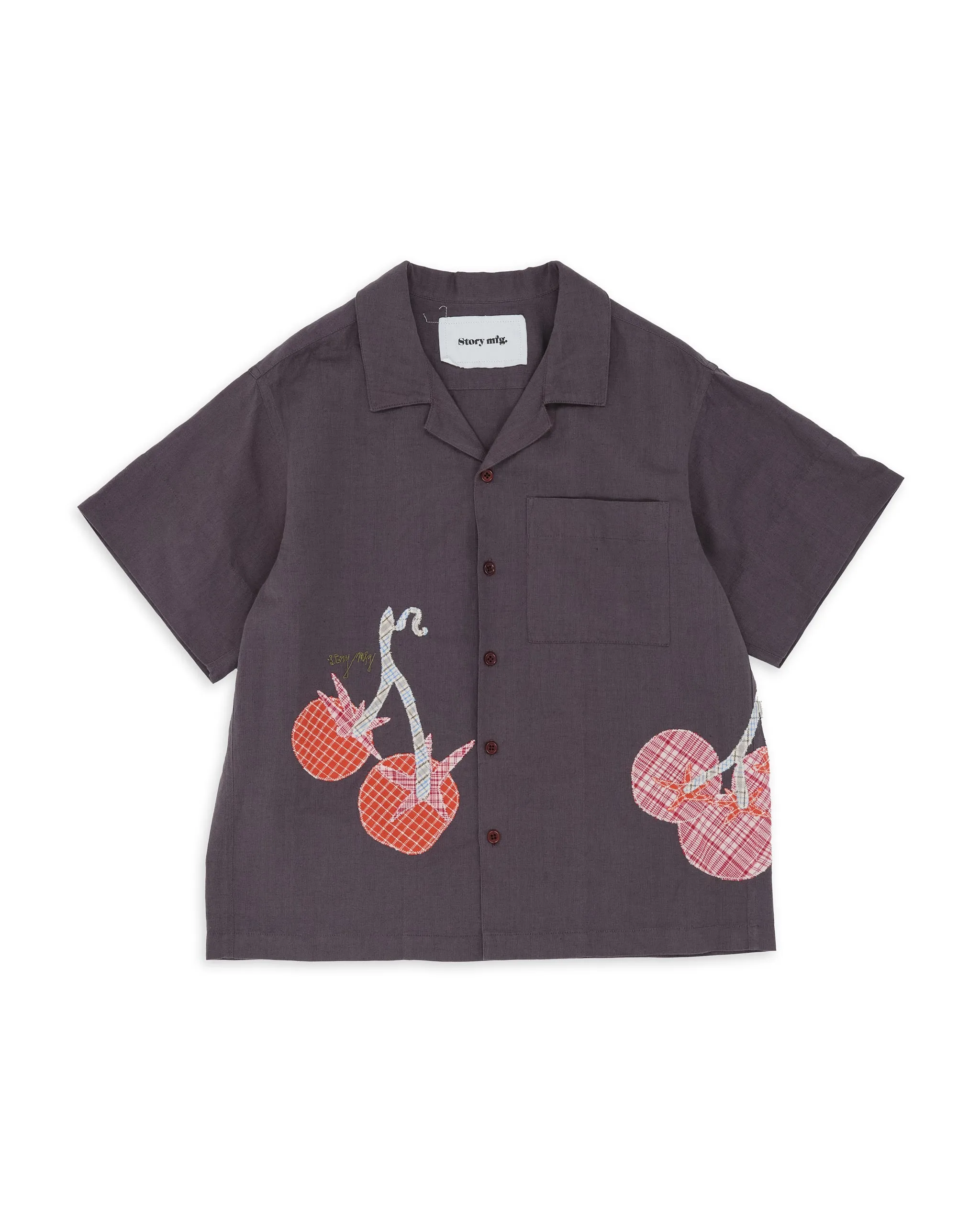 Greetings Shirt SS - Tomato Versatile Design Relax Trend