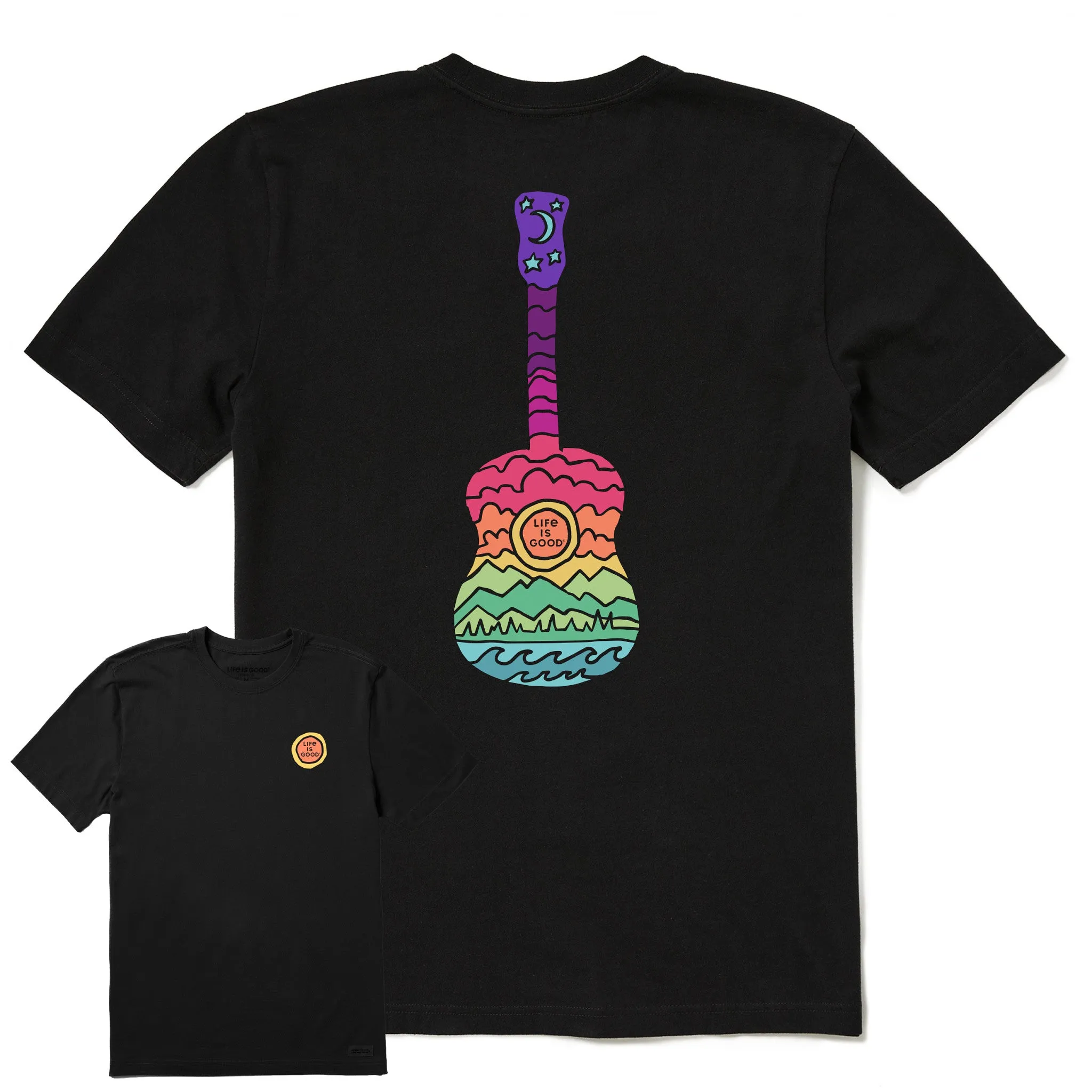 Layered Sleeve Construction Men's Jam Horizon Short Sleeve Tee