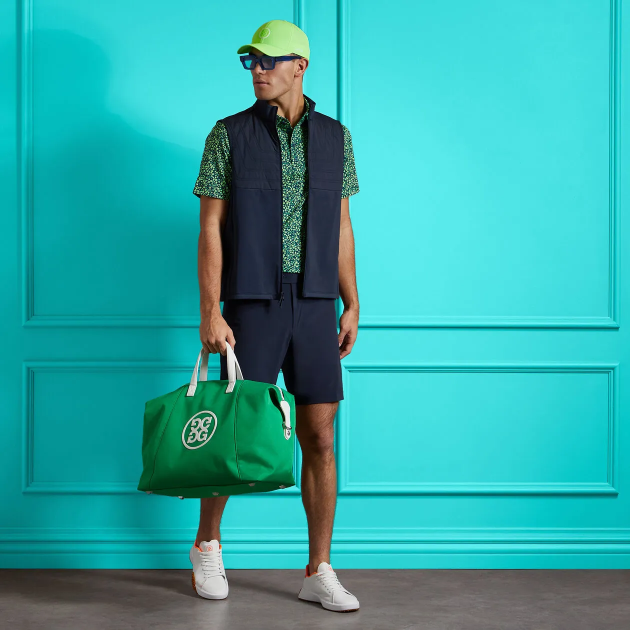 Sleek Comfort G/Fore Maverick 4-Way Stretch Golf Shorts - Twilight