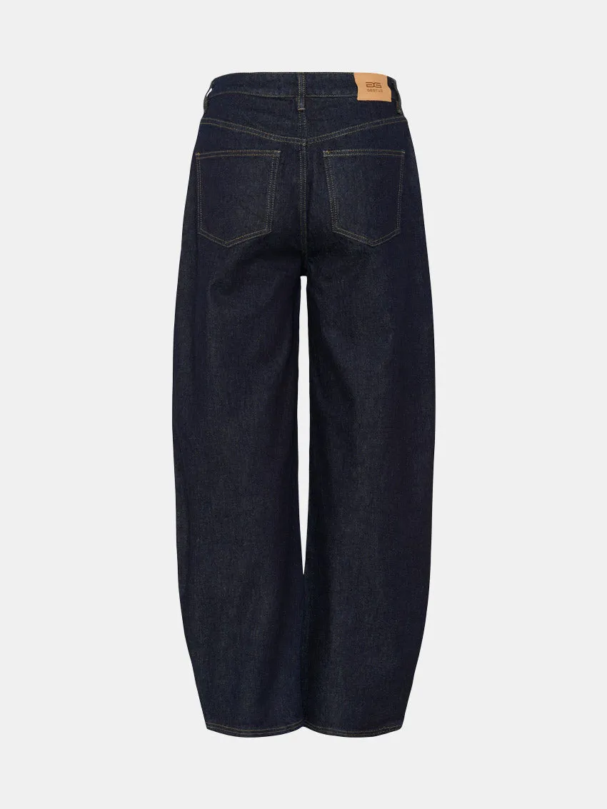 GZSummer HW Jeans Unwashed Denim Office Wear Modern