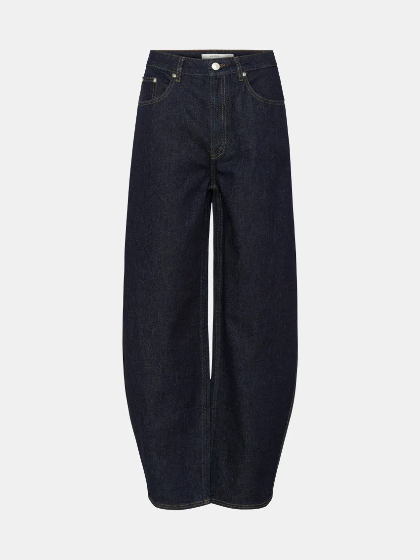 GZSummer HW Jeans Unwashed Denim Any Time Wear