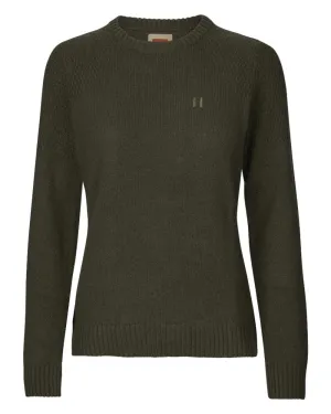 Breathable Honeycomb Weave Daily Layers Harkila Womens Vinnie Merino Pullover