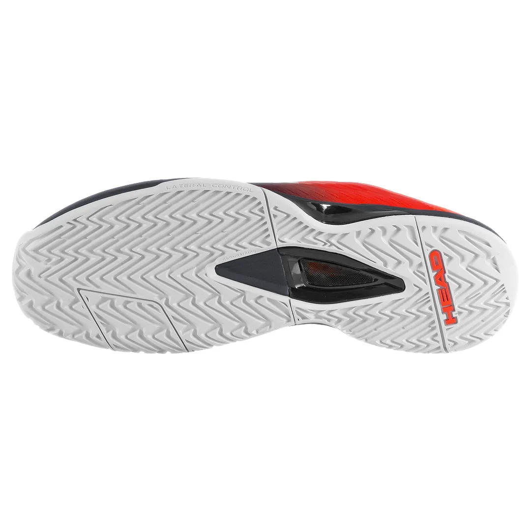 Cushioned Midsole Technology Quick Dry Lining Head Men's Revolt Pro 4.5 - Dark Blue/Red