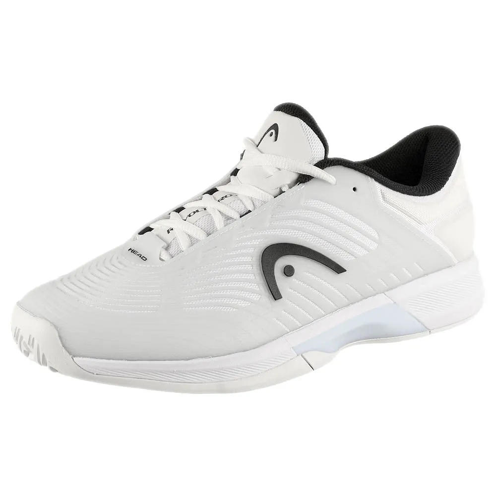 Head Men's Revolt Pro 4.5 - White/Black Mobility Focus Single Piece Upper Technology