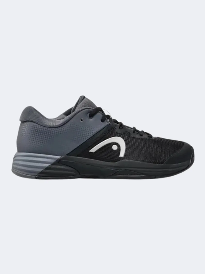 Head Revolt Evo 2 Men Tennis Shoes Black/Grey Moon Walk
