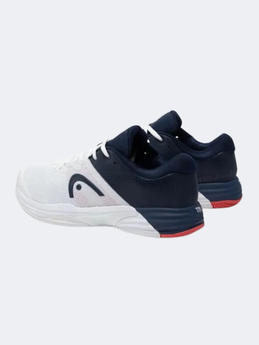 Baby Soft Breathable Lining Head Revolt Evo 2 Men Tennis Shoes White/Dark Blue