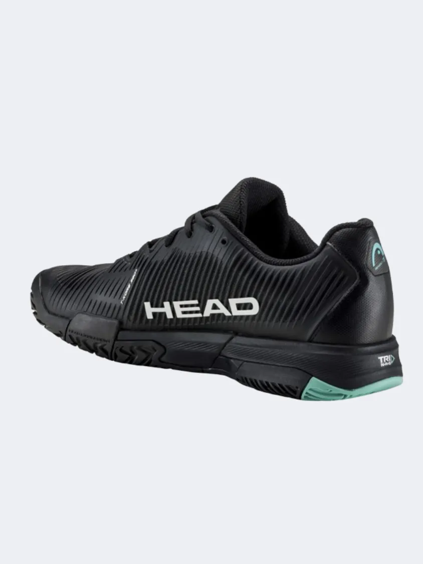 Rain Step Show Stage Head Revolt Pro 4 Men Tennis Shoes Black/Teal