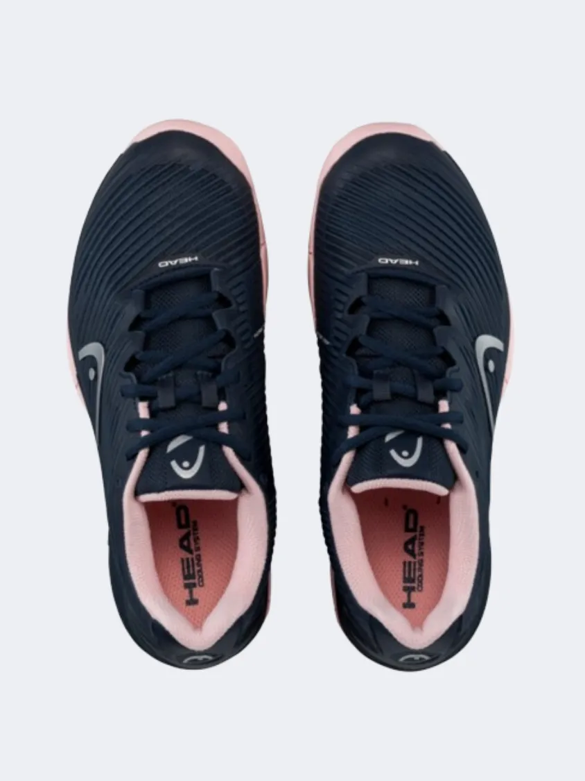Head Revolt Pro 4 Women Tennis Shoes Blueberry/Rose Lightweight Form Casual Wear