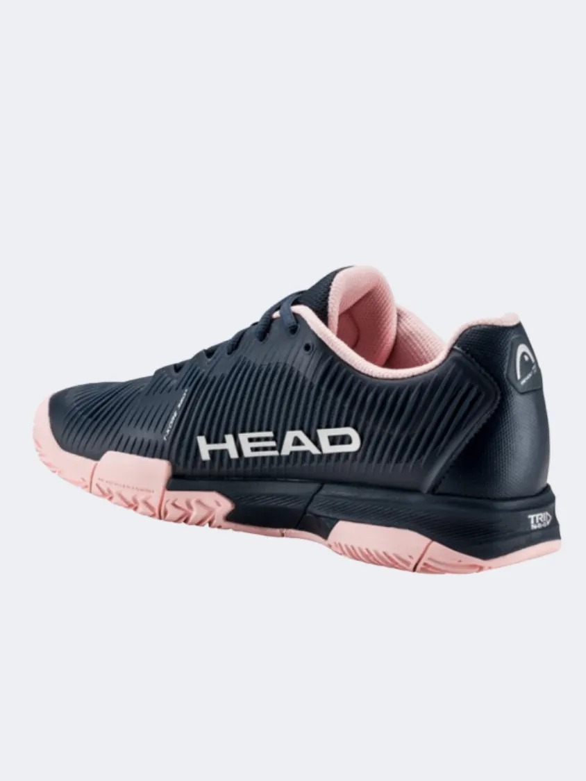 Head Revolt Pro 4 Women Tennis Shoes Blueberry/Rose Gold Tone