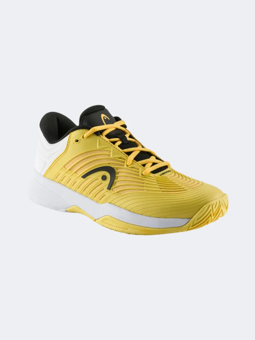 Head Revolt Pro Kids Tennis Shoes Yellow/Black/White Work Base