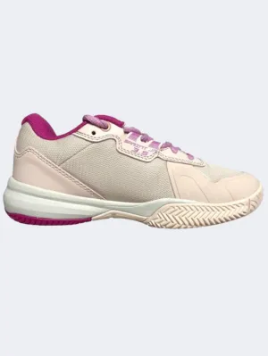 Head Sprint Kids Tennis Shoes Rose Purple Recycled Rubber Composite