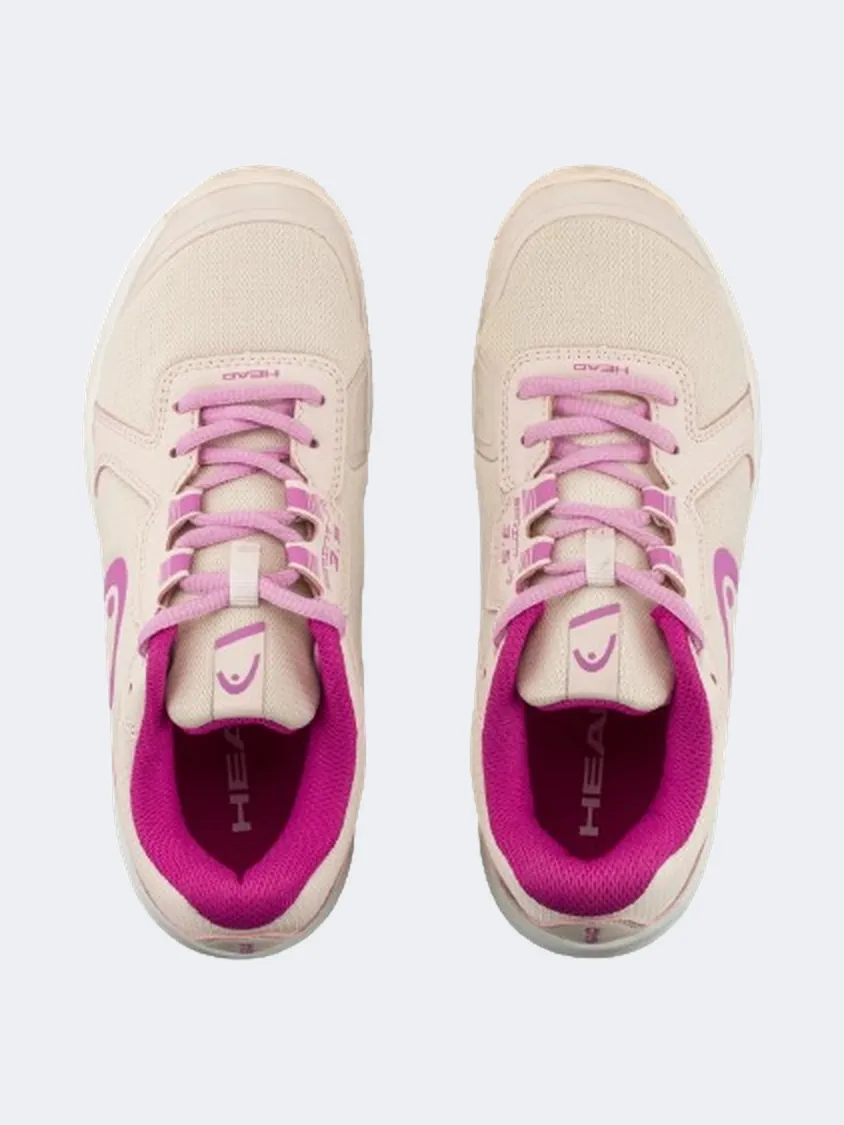 mesh construction Moisture wicking Head Sprint Kids Tennis Shoes Rose Purple