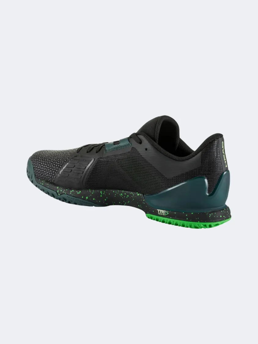 Head Sprint Pro Men Tennis Shoes Black/Multi Fashionable Slip Safe