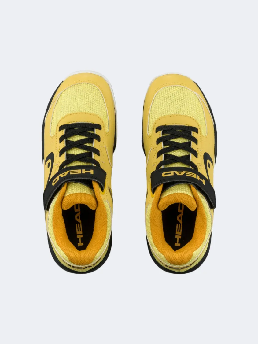 Comfort Platform Head Sprint Velcro 3 Kids Tennis Shoes Yellow/Black Bnbk