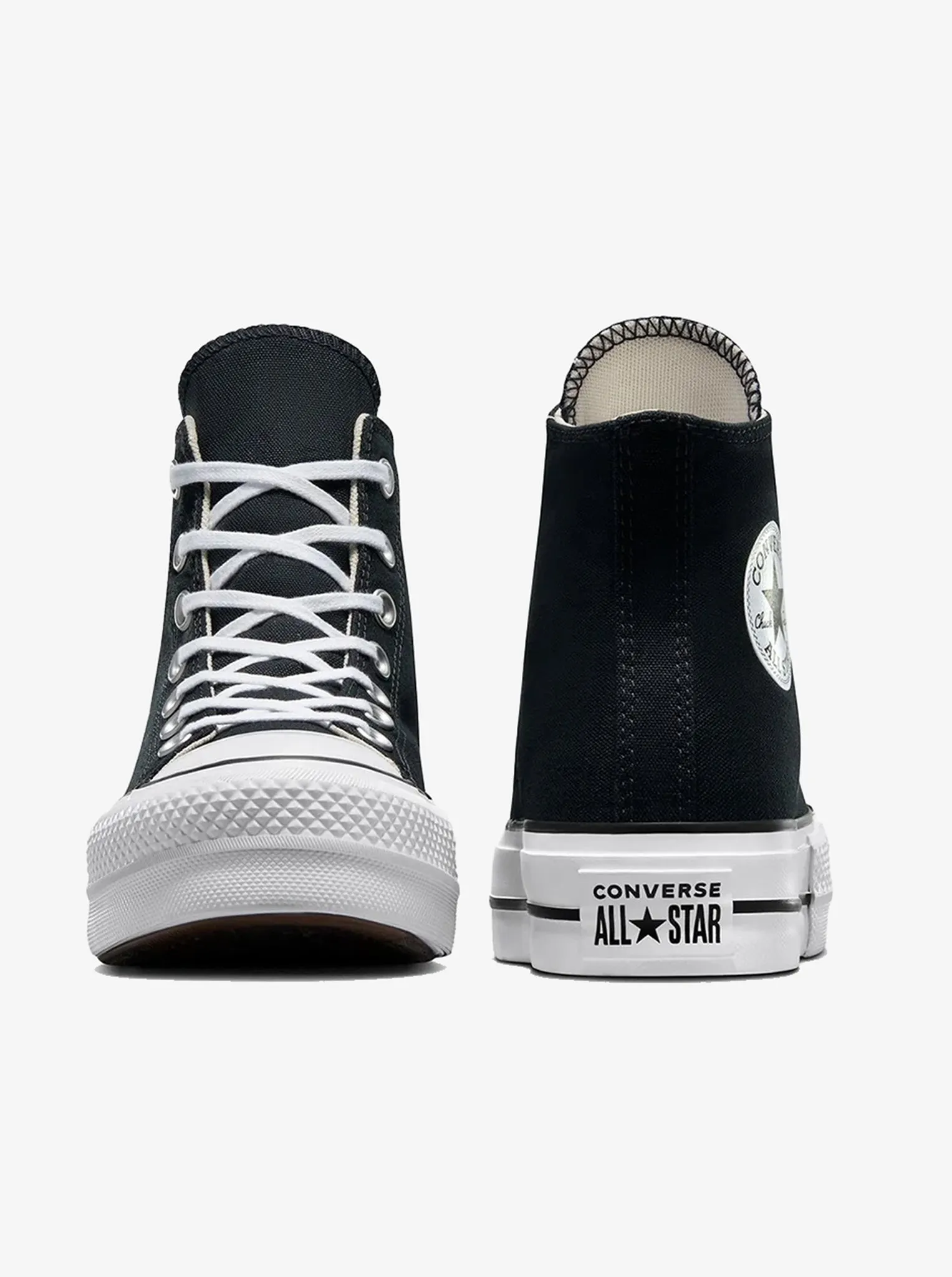 All Star Canvas Lift High Top Womens Bone Aid