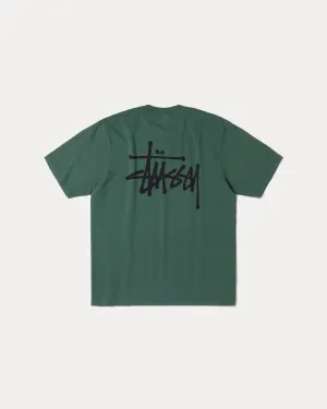 Side Vent Design BASIC ST??SSY TEE PIGMENT DYED