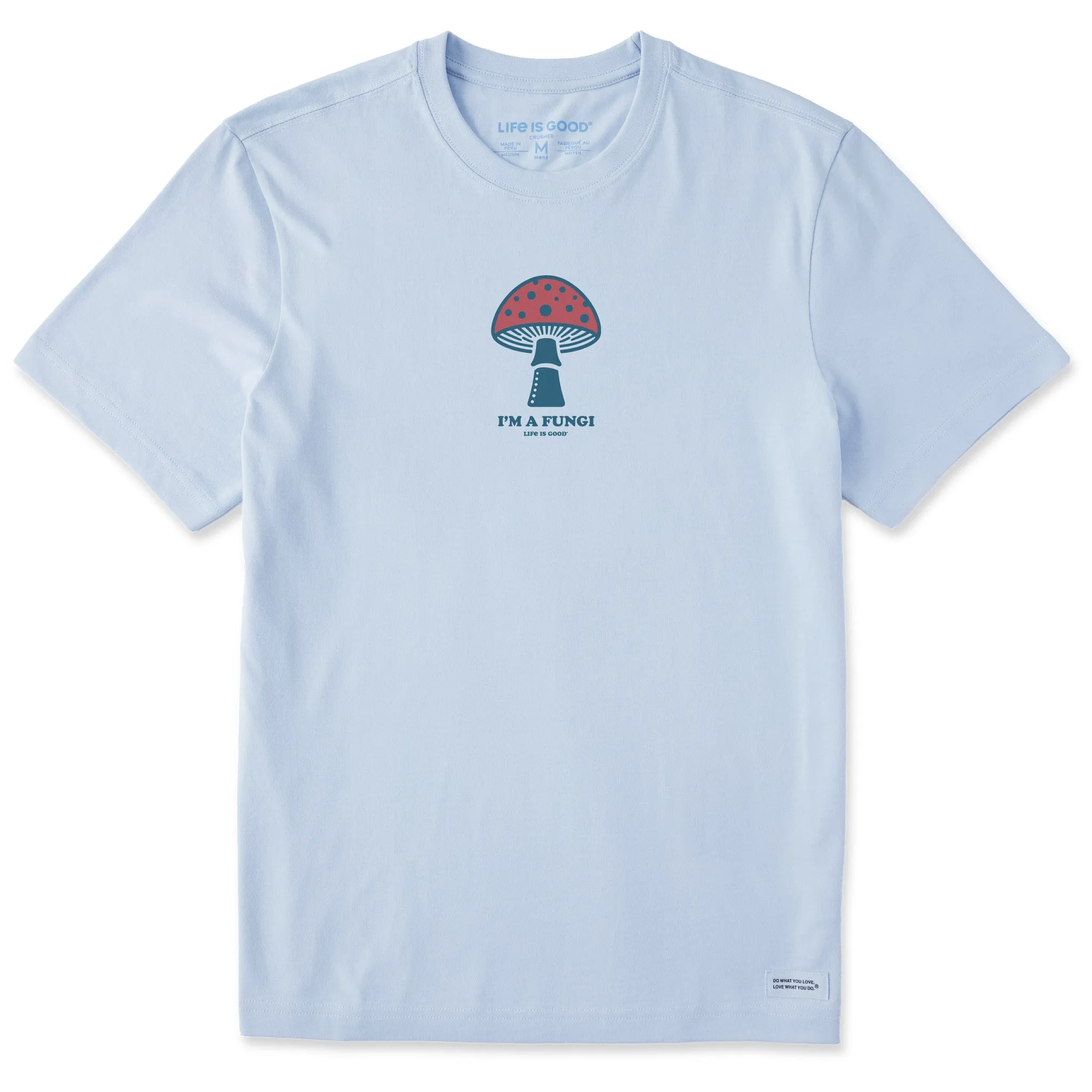 Men's I'm a Fungi Mushroom Short Sleeve Crusher-LITE Tee Autumn Wear