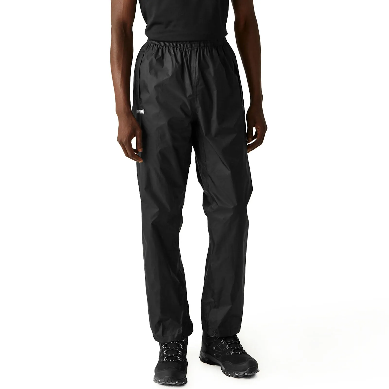 Regatta Mens Pack It Walking Waterproof Overtrousers Flattering Comfort Wear