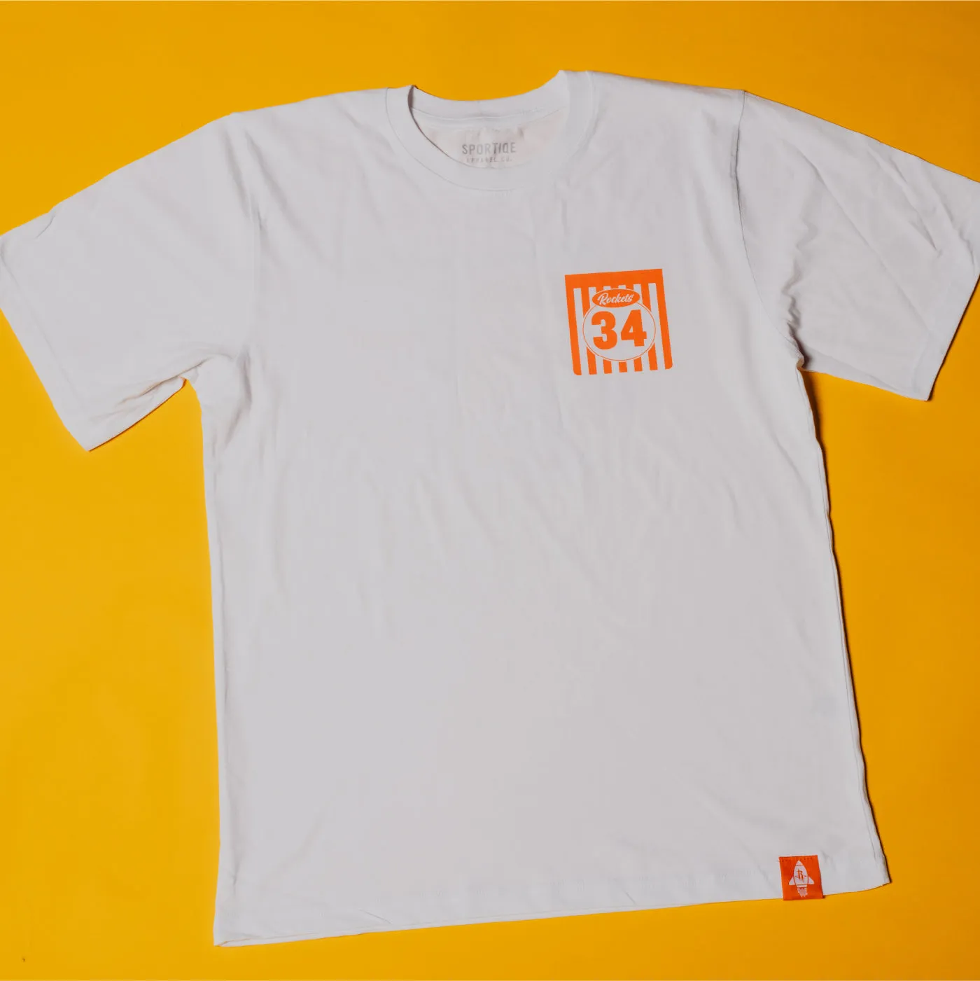 Modern Twist Lightweight Look Houston Rockets x Whataburger Dream Shake White Tee