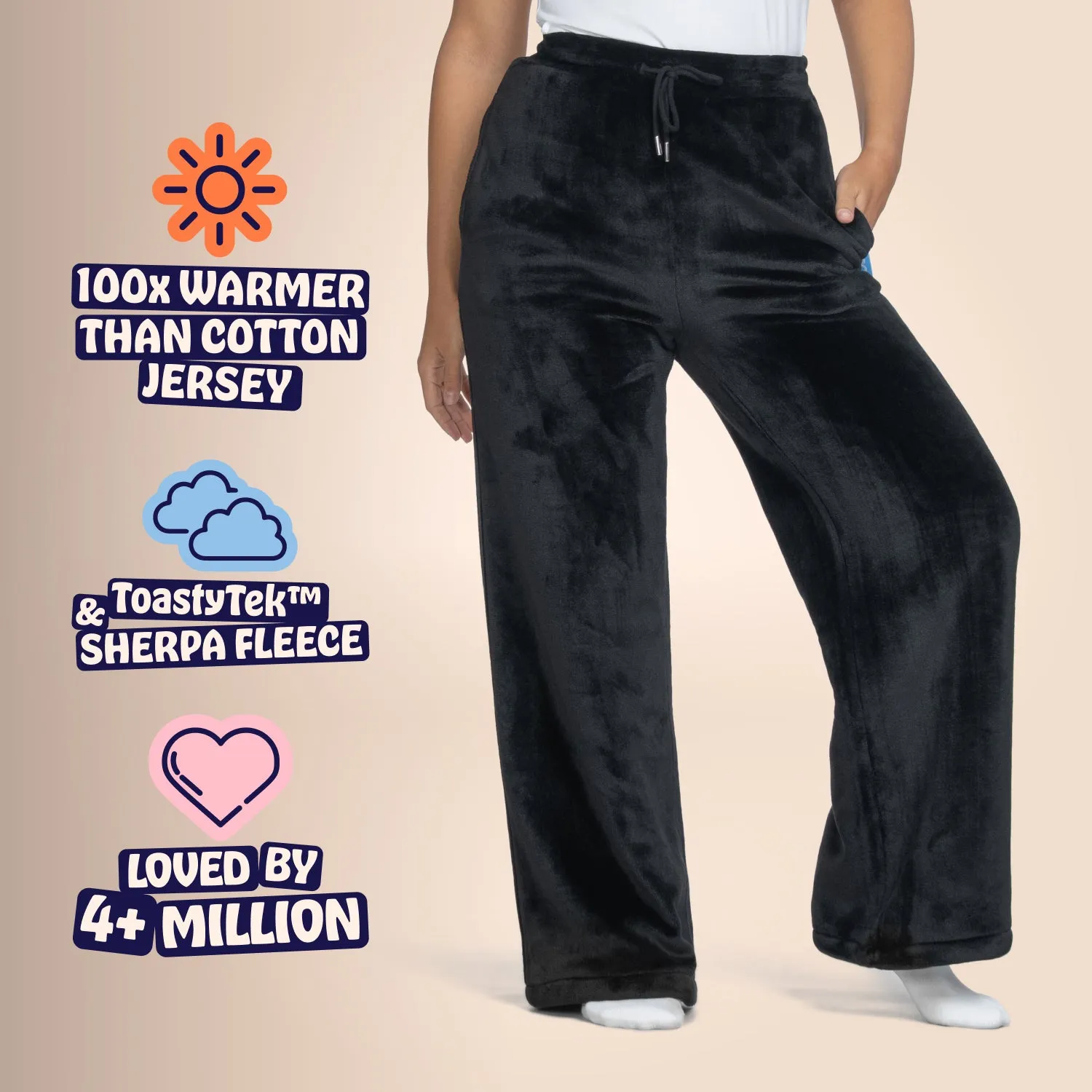 Black ChafeResistant Fabric Modern Cut